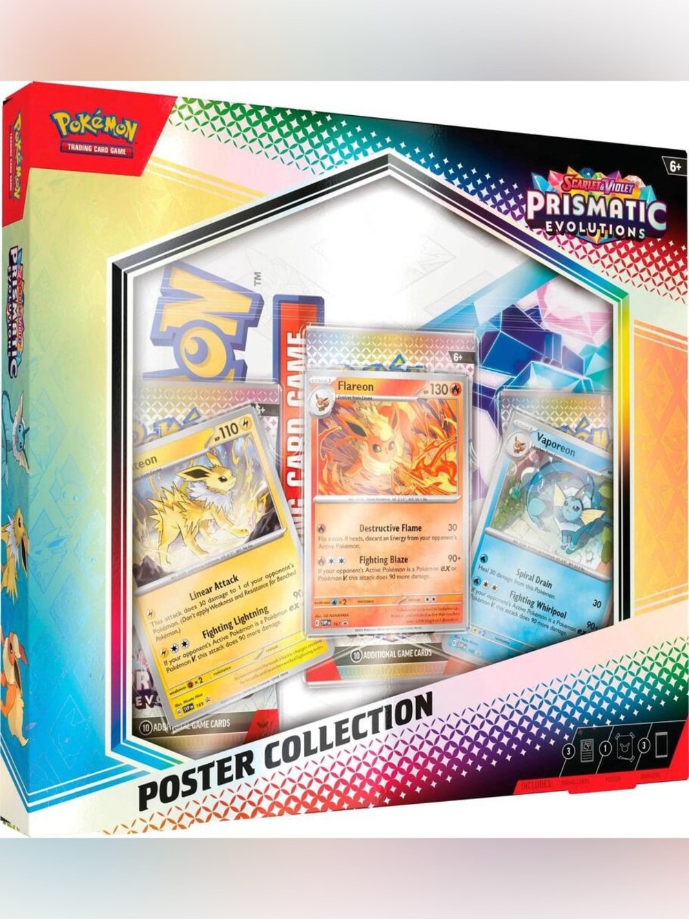 LIMITED PRISMATIC EVOLUTIONS POSTER COLLECTION SV